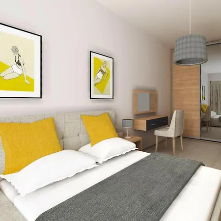 Comfortable 2-room Only 450 M From The Beach,