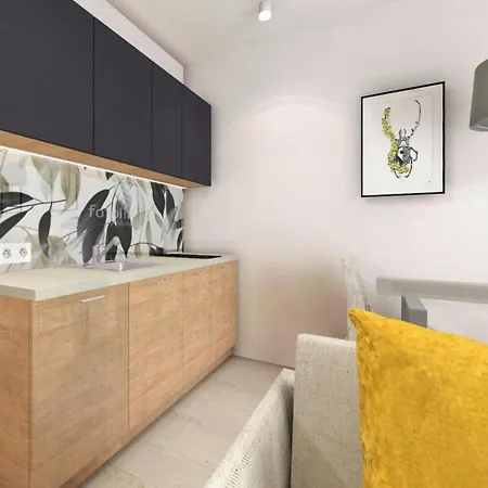 Comfortable 2-room Only 450 M From The Beach, *