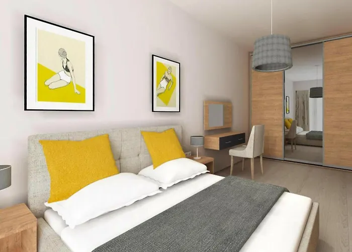 Comfortable 2-room Only 450 M From The Beach,