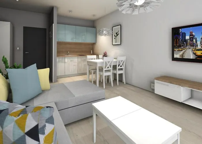 Апартаменты Comfortable 2-room Only 450 M From The Beach, Грзибово